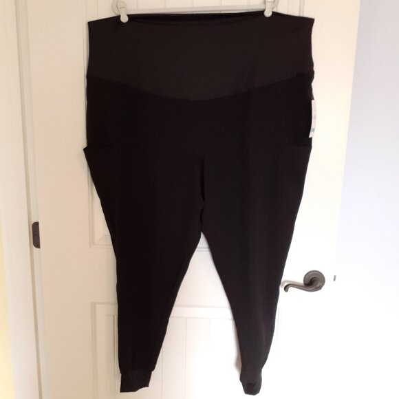 NWT Med Couture Maternity Jogger in Black Size 3XL - Picture 2 of 16